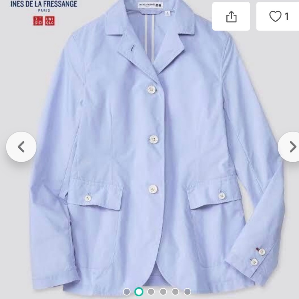 Ines De La Fressange for Uniqlo Blazer-NWT